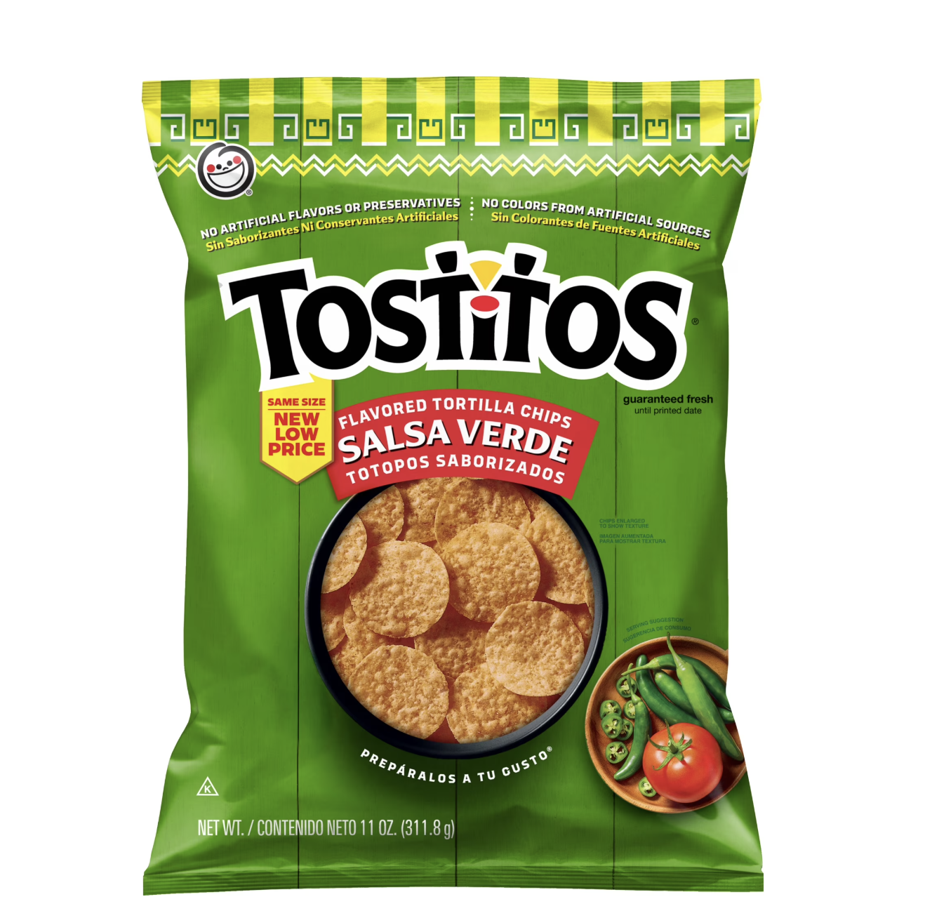 Tostitos Tortilla Chips Salsa Verde