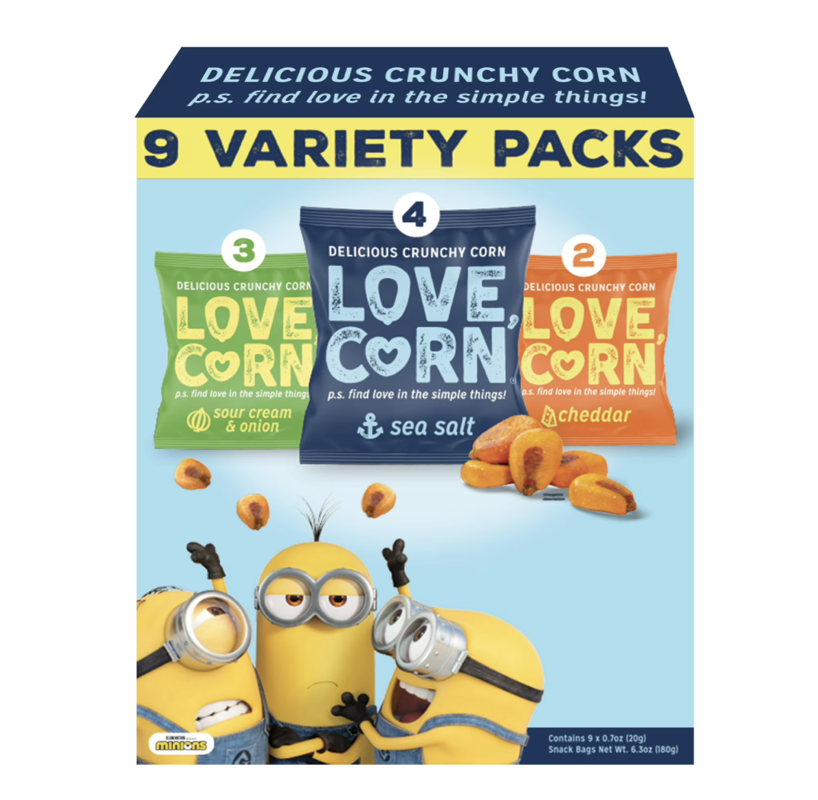 LOVE CORN Cheddar